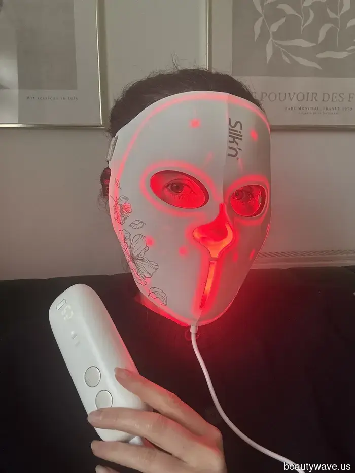 I Tried This "Facial Workout" LED Mask That Claims to Sculpt and Define Your Features.