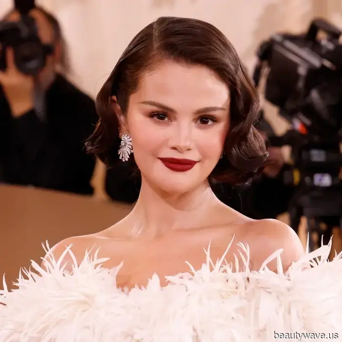 Selena Gomez's "Velvet Noir" nails highlight one of the most overlooked nail shades from Chanel, in my opinion.