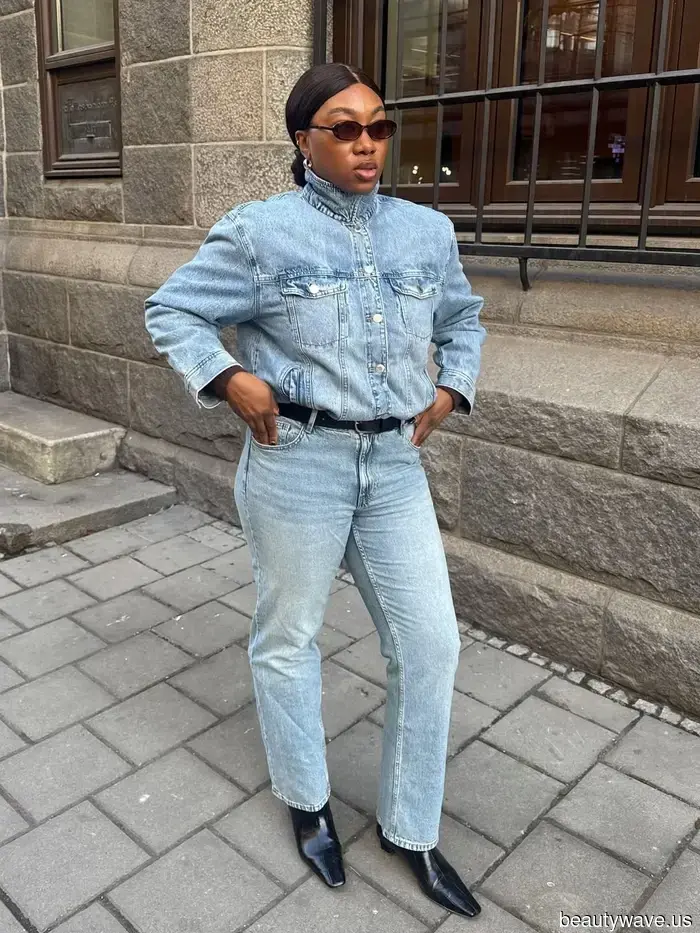 Styling Light-Wash Denim for Spring, as Suggested by Style Influencers