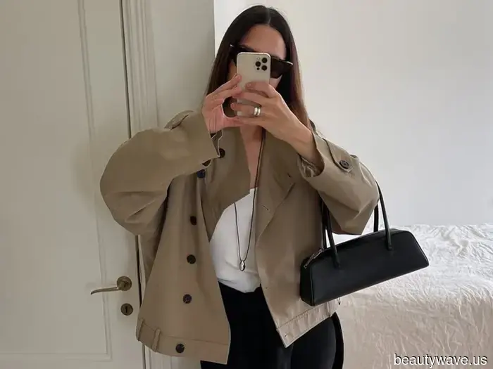 Il modo francese di abbinare i pantaloni capri neri questo autunno