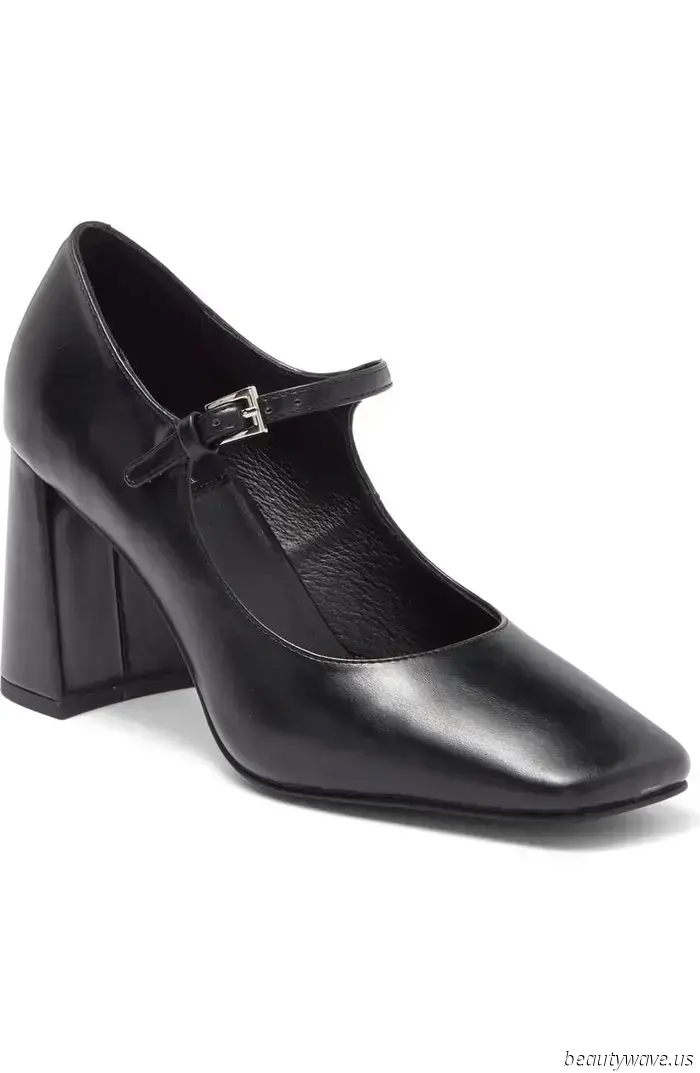 While flat Mary Janes are adorable, consider opting for these instead for a more sophisticated appearance.