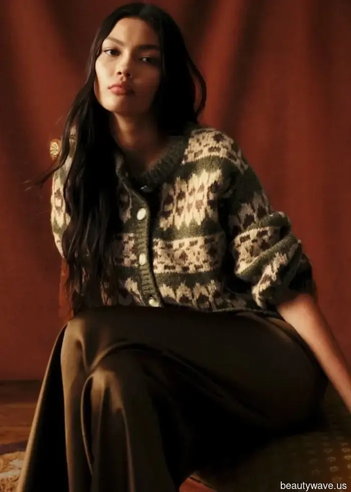 I've noticed numerous fashionable individuals sporting this stylish cardigan—now it's nearly 50% off.