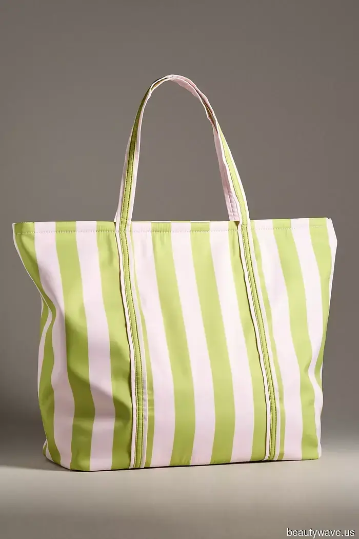 Le envié a mi tía estas bolsas de Anthropologie en oferta para llevar hasta el final del verano.