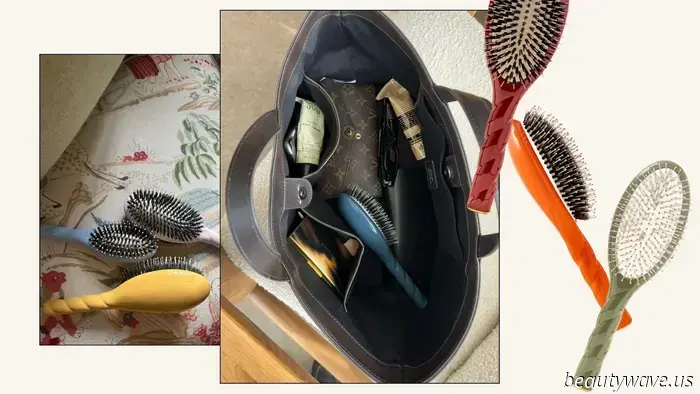 Apologies Labubu, this French hairbrush is the most stylish handbag accessory favored by fashionistas.