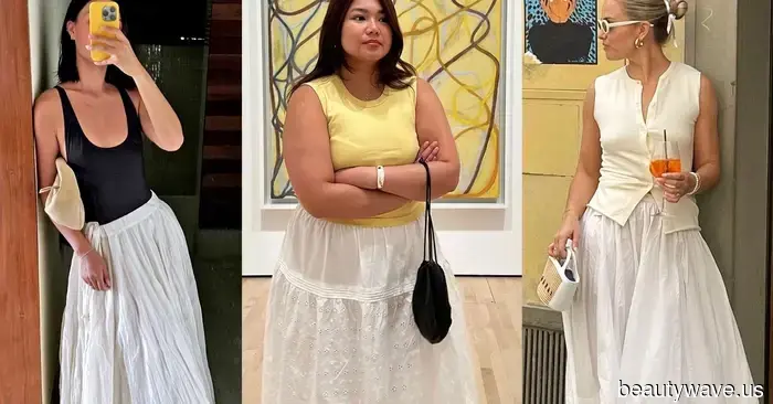 Questa è la gonna che le persone della moda indosseranno nei prossimi 3 mesi.