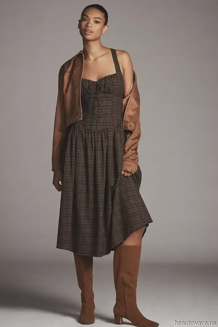 Certo, i pantaloni sono un capo fondamentale per l'autunno, ma secondo me, i vestiti sono molto meglio&mdash;33 stili splendidi da Mango, Reformation,…