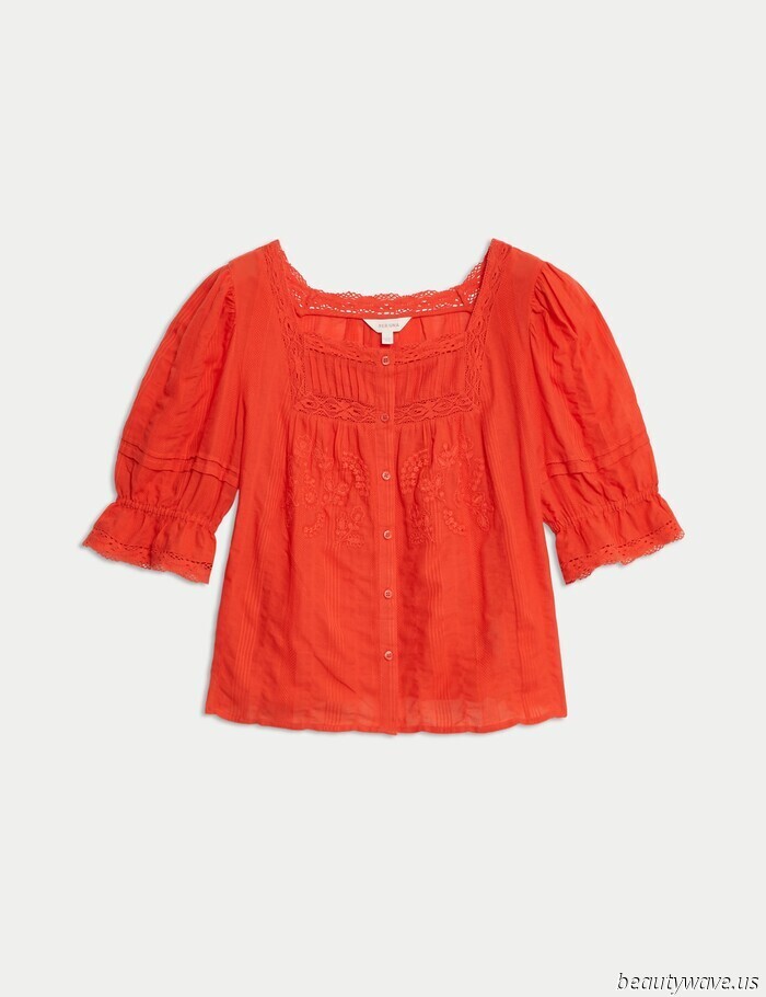 Apologies, tank tops—this summer I'll only be wearing lovely blouses paired with my shorts, skirts, and linen trousers.