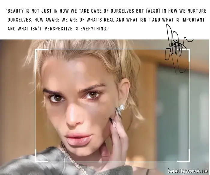 Jessica Simpson discusses self-assurance, home laser treatments, and how her role as Daisy Duke influenced her skincare perspective.