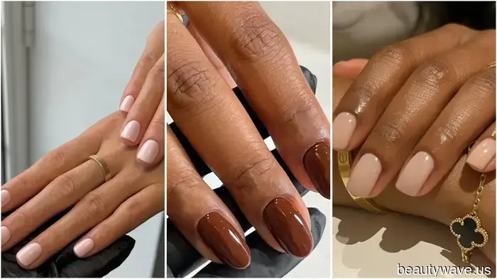 Le unghie neutre non vanno da nessuna parte&mdash;9 design che sto salvando per l'autunno