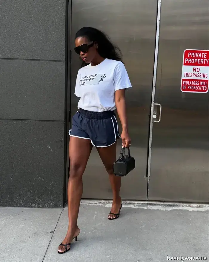 De repente, todos están usando pantalones cortos deportivos&mdash;6 blusas que los harán lucir a la moda esta primavera