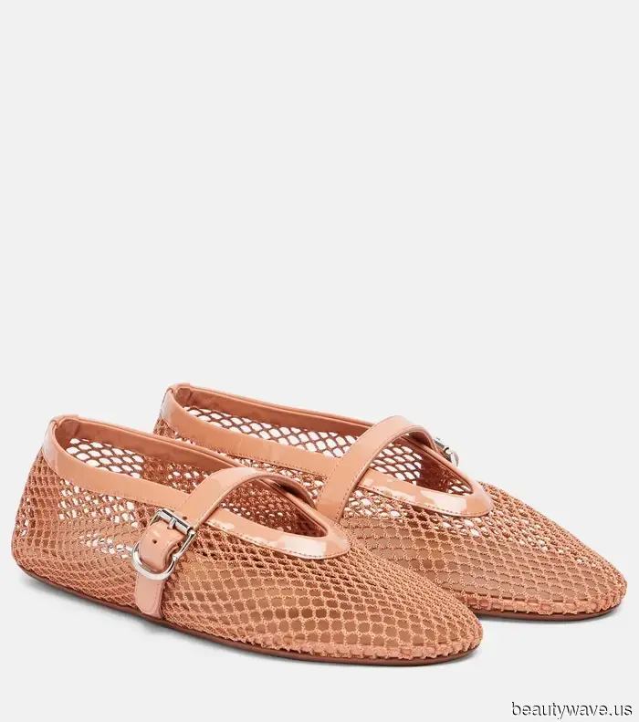 Mesh Flats Will Remain Timeless in 2026 If Styled Like Margot Robbie Recently Did.