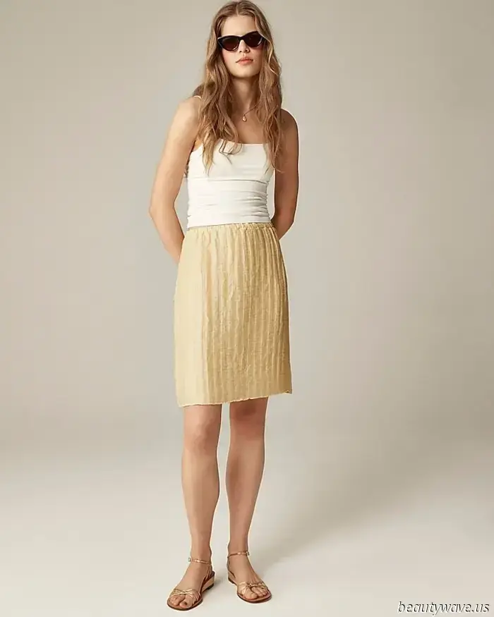 It's Here: The It-Girl Skirt Trend to Pair with Flats This Summer