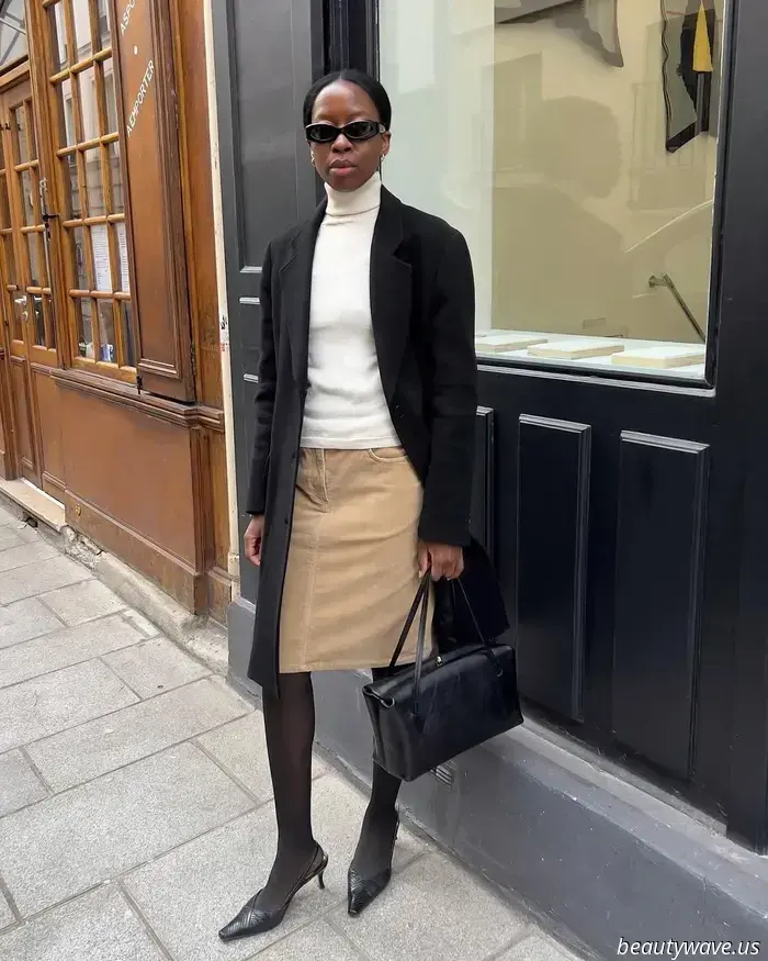 It seems that this skirt trend is poised to overtake leather in the fall of 2025.
