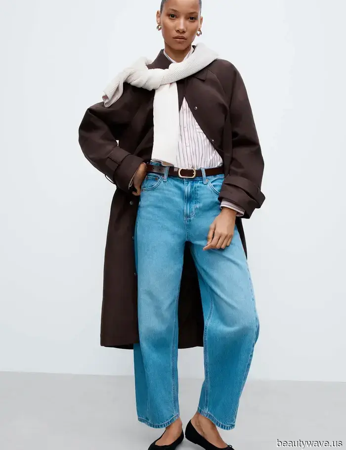 Every fashionable individual I know has a pair of M&S jeans—this is the chic look I frequently wear.