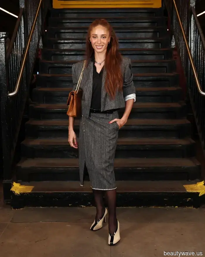 Девушки из Нью-Йорка согласны — это самый крутой тренд каблуков, который можно сочетать с юбками прямо сейчас