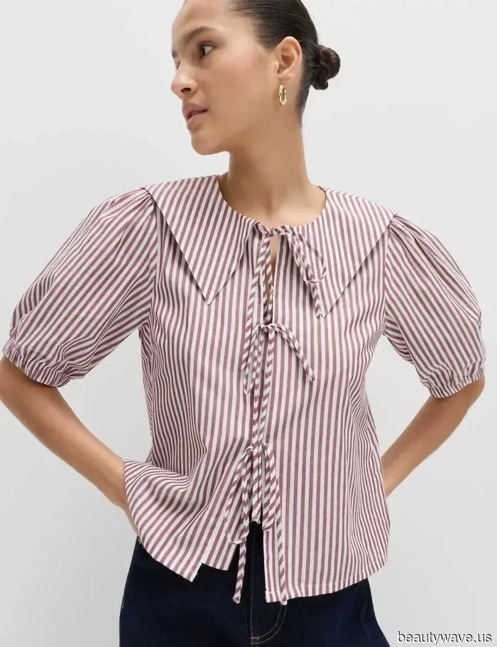 M&S has just announced that these 5 blouse trends will enhance the elegance of jeans, skirts, and linen trousers.