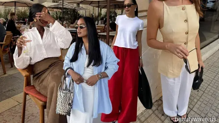 Конечно, вы можете носить любой цвет с белым, но эти 6 оттенков всегда выглядят наиболее стильно.