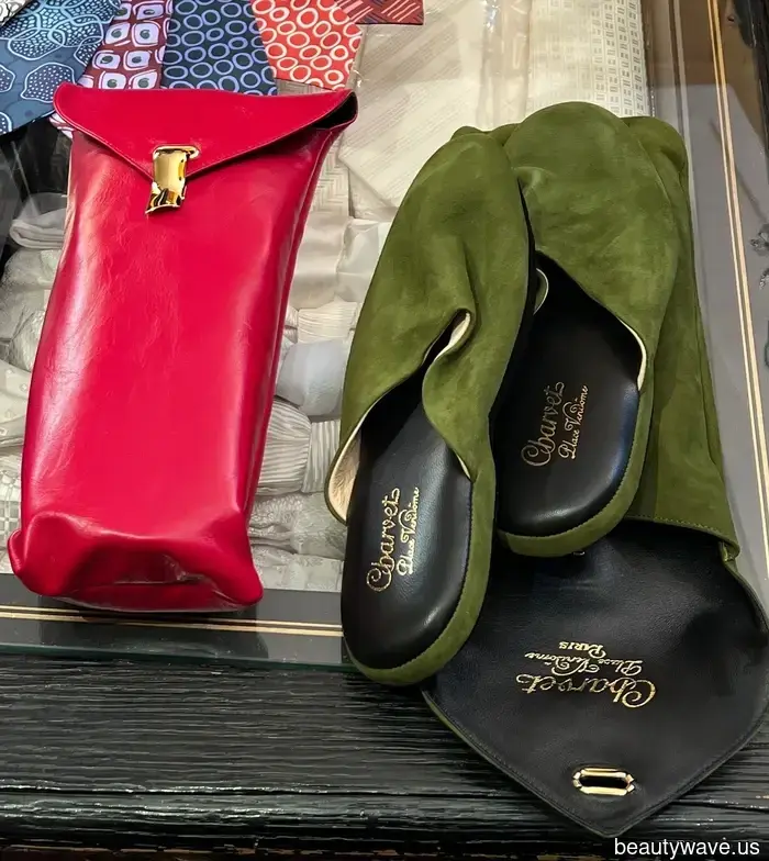 I traveled to Paris to purchase these exclusive slippers, but here’s how you can order them today.