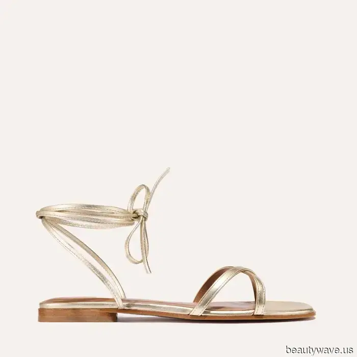 Not just plain white dresses— in 2026, the focus is on this beautiful dress trend paired with this sandal-color trend.