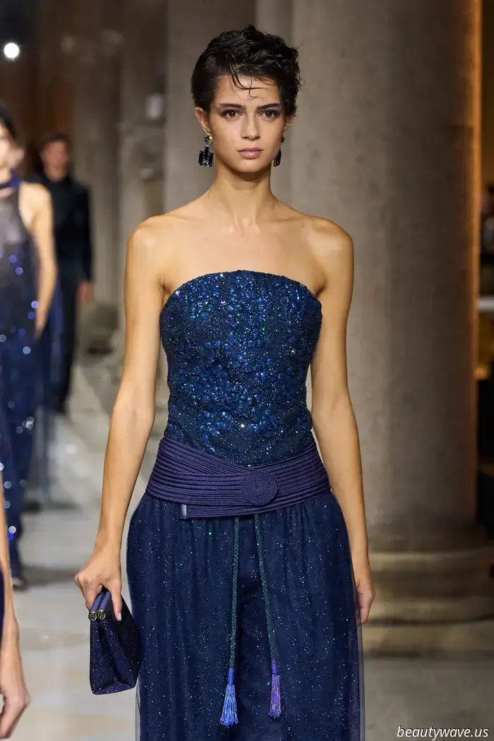Giorgio Armani's 50th—and final—collection paid tribute to the legacy of the late designer.