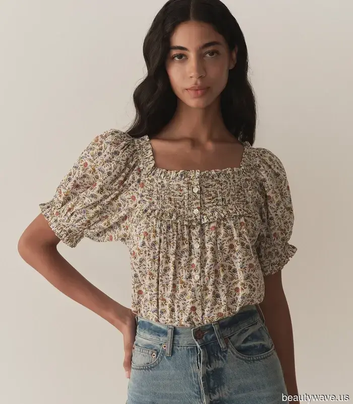 Con jeans, gonne o pantaloni corti, tutti gli esperti di moda amano queste bluse boho.