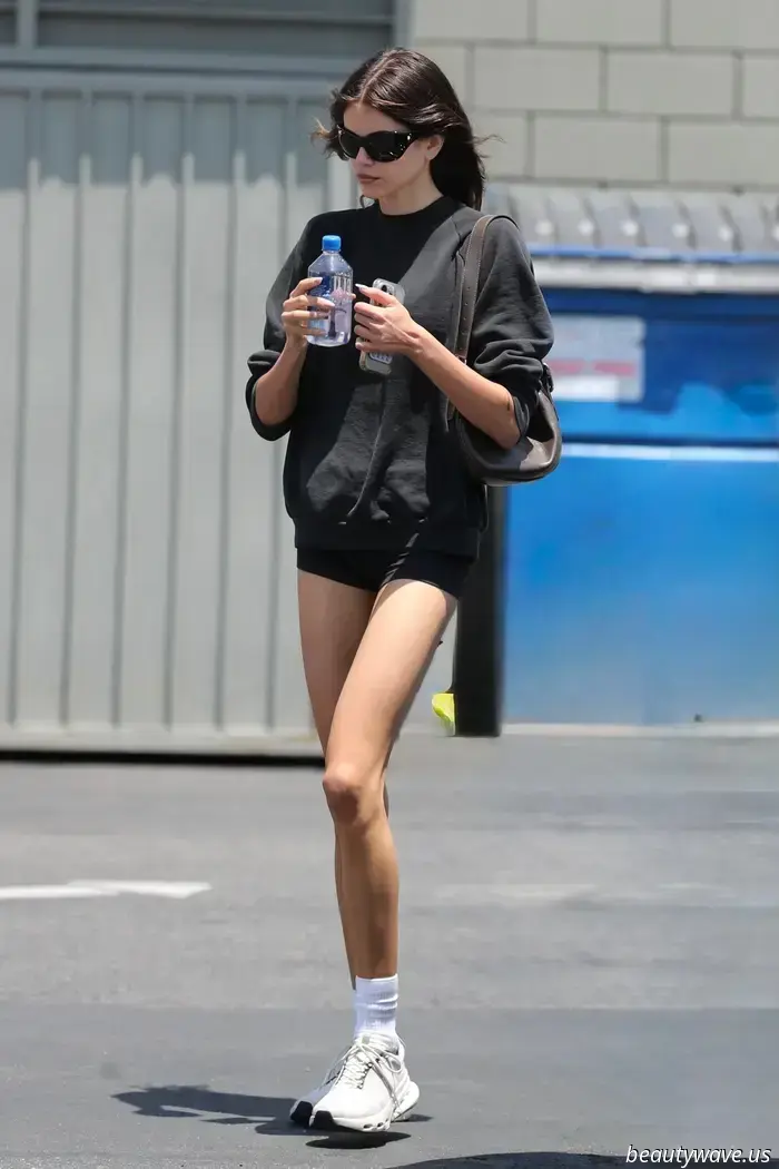 Neither leggings nor bike shorts: The precise activewear trend that fashion-forward girls in L.A. don for Pilates and gym sessions.