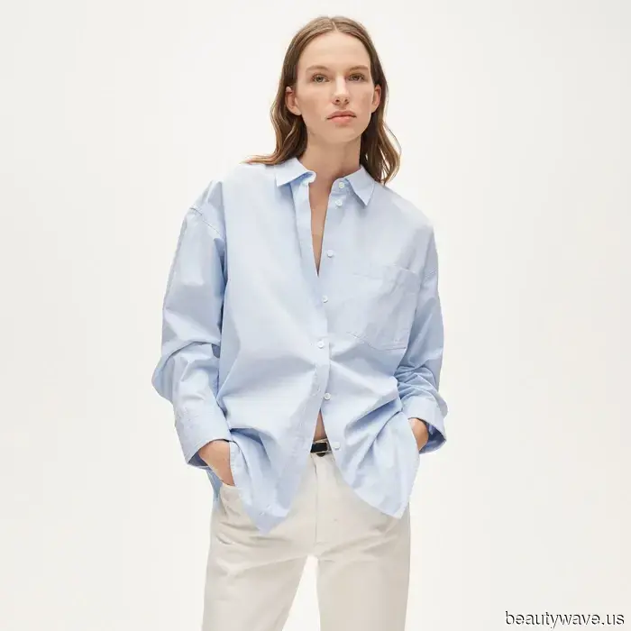 Just so you know: This "Outdated" Style of Wearing a Button-Down and Jeans Seems to Be Trending Again.