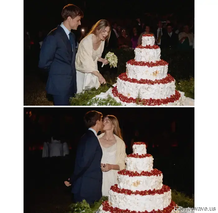Questa sposa stilista ha indossato un abito da sposa ispirato al vestito di Audrey Hepburn in My Fair Lady.