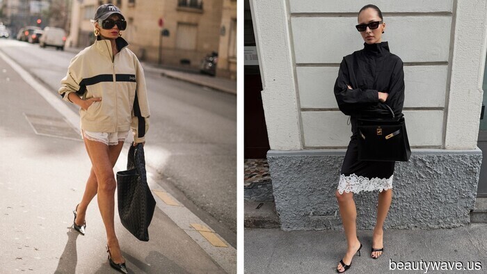 Вот как модные люди носят спортивные жакеты весны.