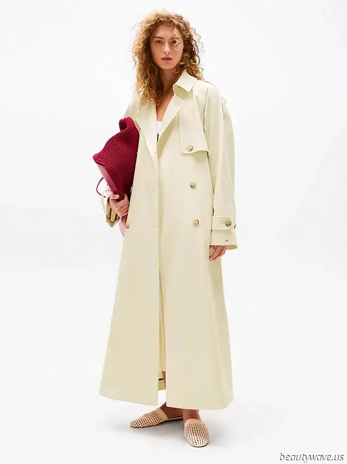 Certo, i trench beige sono senza tempo — ma, a dire il vero, trovo che questa tonalità neutra alternativa sia molto più chic.