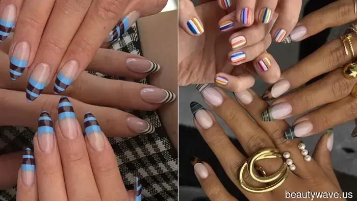 Pinterest states that this spring, every It Girl is showcasing this stylish, adaptable manicure.