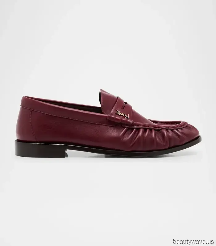 This trend of loafers in shades that are neither black nor brown elevates every outfit by tenfold.