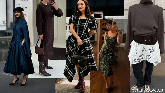 Out of nowhere, everyone with impeccable style is embracing these 7 "outdated" fall dress trends.