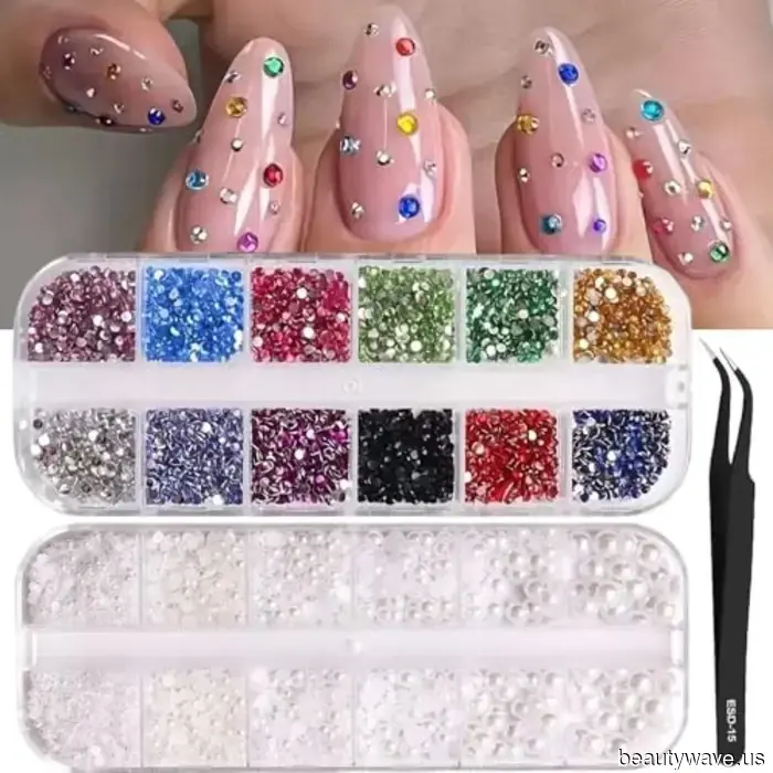 Crystal-Inspired Nail Designs Are Set to Be Trendy This Spring—Here Are 9 That I've Already Pinned for You.