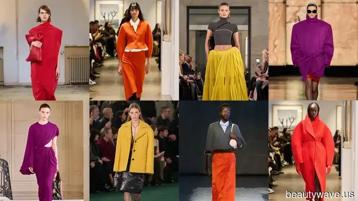 Las personas de moda están usando estas tendencias de color de otoño en lugar de negro y blanco.