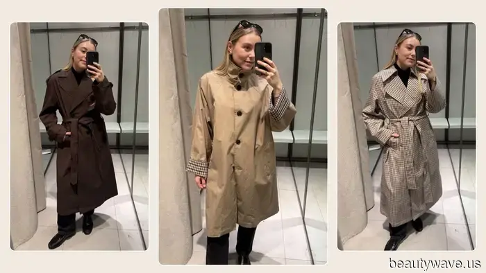 I spent hours trying on Zara trench coats—3 elegant styles that will likely sell out before spring.