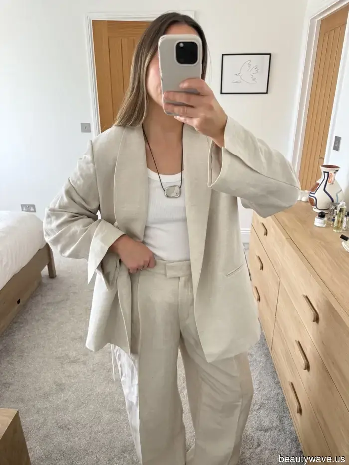 I Recently Tried On H&M's Full Linen Collection—These 18 Items Appeared and Felt Extremely Luxurious.