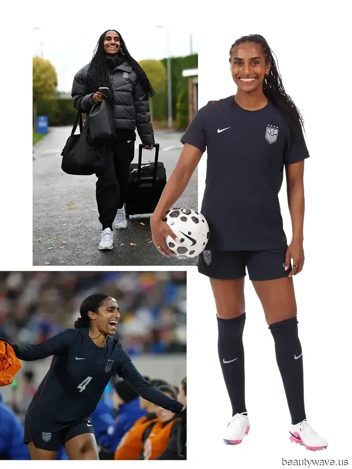 Incontra Naomi Girma, la donna del milione di dollari nel calcio e la stella dell'ode di Burberry al tifo calcistico.