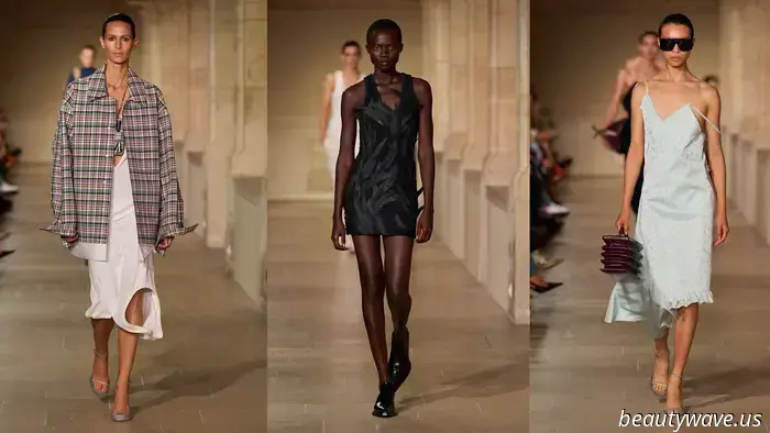 This Victoria Beckham collection drew inspiration from Romeo + Juliet, The Virgin Suicides, and films from the late '90s.