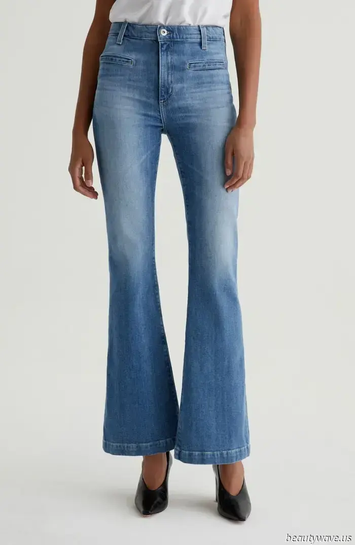 Olivia Munn Acaba De Usar la Única Tendencia de Mezclilla Que Podría Interrumpir el Resurgimiento De los Jeans Ajustados
