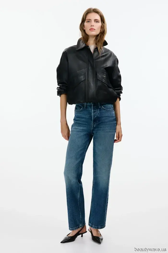 Minimalists Concur: Knitwear Pairs Best with This '90s Denim Trend