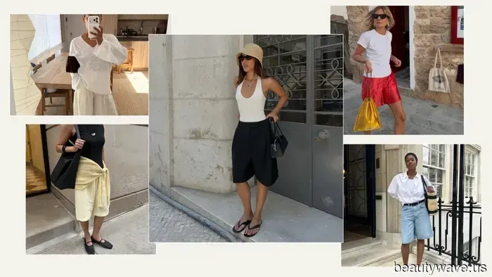 Trust me, shorts can appear very sophisticated if you style them in these ways, this way, and this way.