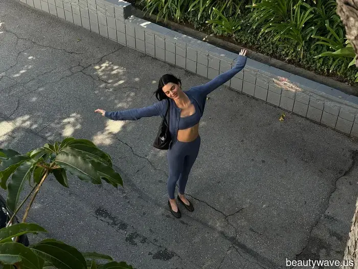 Kendall Jenner Recently Sported the Most Chic Legging Color Trend of the Season.