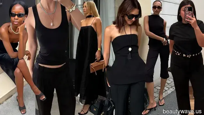 I Wear All-Black Ensembles Year-Round, Even in Summer—7 Fashionable Tips for Achieving This Look with Style
