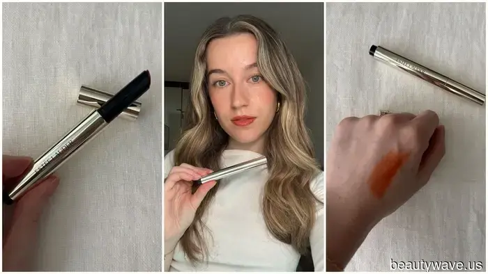 My mom and I frequently complain about having dry lips—this is the lipstick we both rely on.