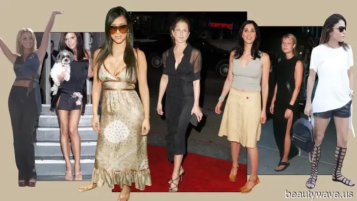 Ich dachte, ich hasse die Mode der 2000er, aber diese Retro-Sandalen-Trends sind tatsächlich schick.