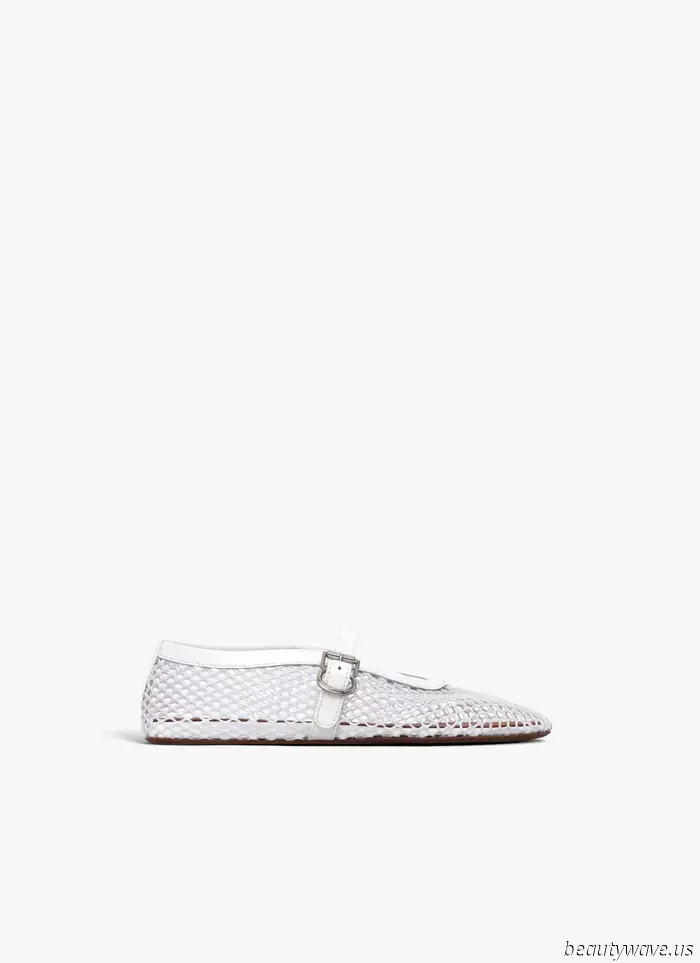 The fashionable flat shoes that individuals who prefer not to wear sandals are opting for with jeans and skirts instead.