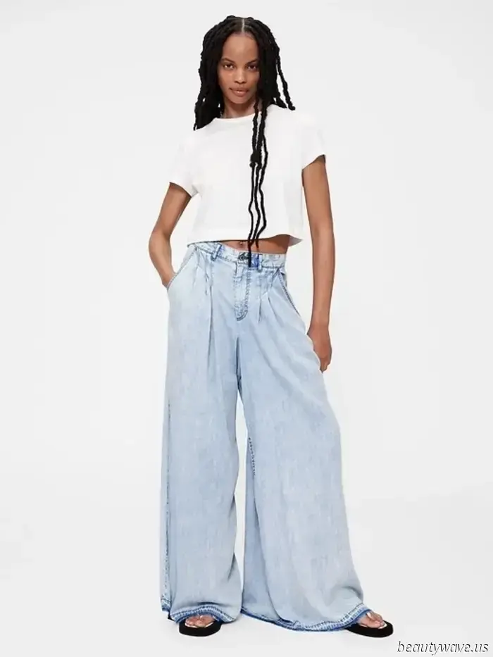 Los Nuevos Jeans "Líquidos Suaves" de GapStudio Están a Punto de Volverse Virales