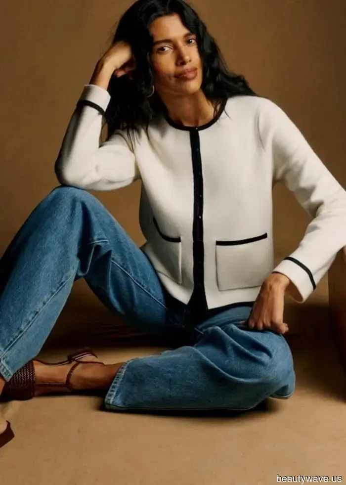 Essere chic in inverno è facile&mdash;basta abbinare questa giacca a questi jeans e queste scarpe.