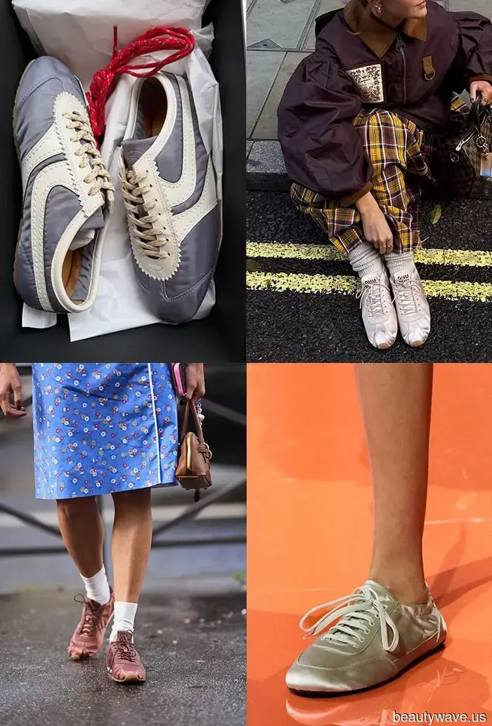 The Elegant Sneaker Trend Fashion Enthusiasts Are Replacing Suede with This Spring